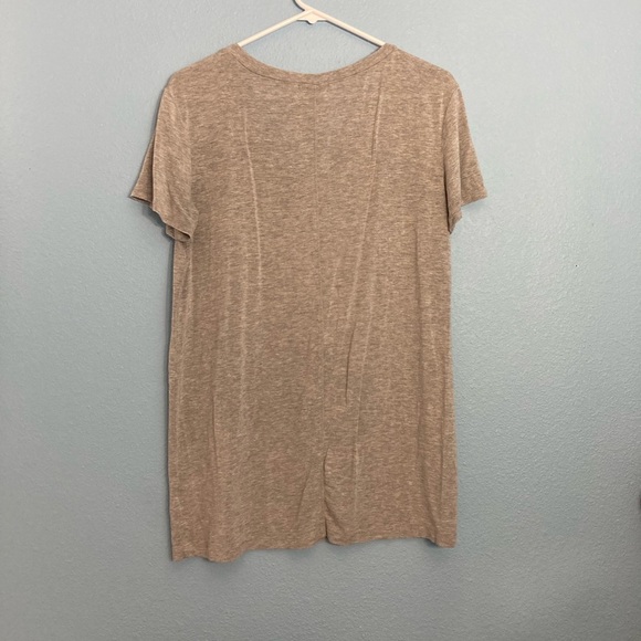 Halogen V-neck Tee - Grey - Picture 2 of 3